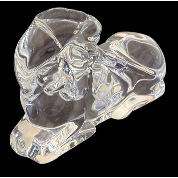 Baccarat Crystal Unicorn Figurine Paperweight Signed Made In France Retired - Picture 2 of 9